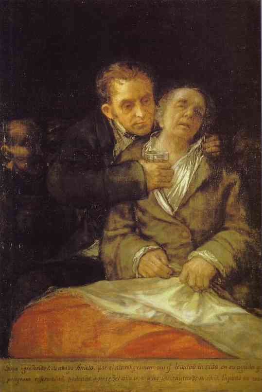self portrait with dr. arrieta